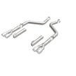 MagnaFlow Race Series Axle-Back Exhaust System for Dodge Challenger 2015-2023 – Stainless Steel, 3-inch with Quad Split Tips