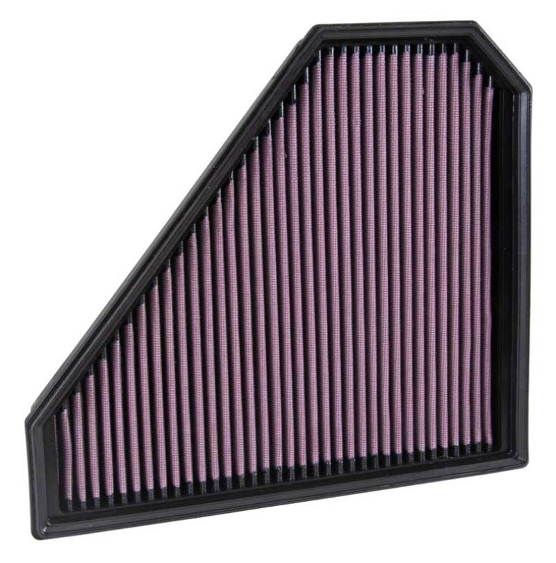 K&N Replacement Panel Air Filter for 2014-2017 Cadillac CTS 3.6L V6 - High-Flow, Reusable Performance Filter