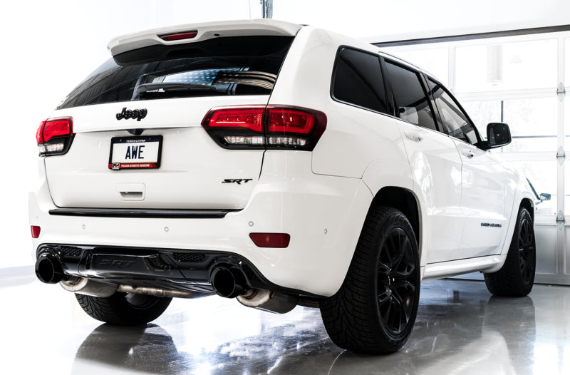 AWE Tuning 2020 Jeep Grand Cherokee SRT Track Edition Exhaust with Chrome Silver Tips