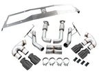 AWE Tuning 2020-2026 Chevrolet Corvette C8 Track Edition Exhaust with Diamond Black Tips