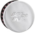K&N Engineering 62-1390 Crankcase Vent Filter with Chrome Top and Reusable Synthetic Media