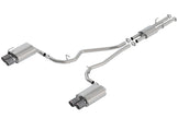 Borla ATAK Cat-Back Exhaust System for 2020-2023 Ford Explorer ST & Lincoln Aviator with Carbon Fiber Tips