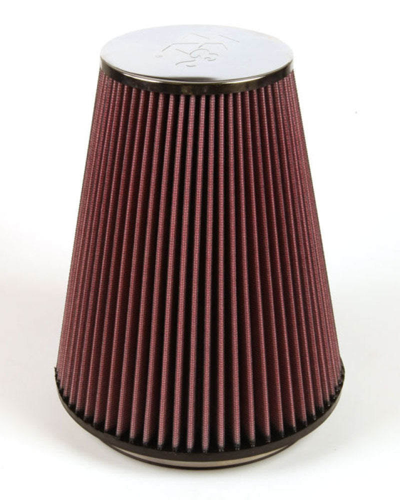K&N Engineering RC-5046 Universal Chrome Air Filter - 6 Inch Flange, 7.5 Inch Base, 4.5 Inch Top, 9 Inch Height