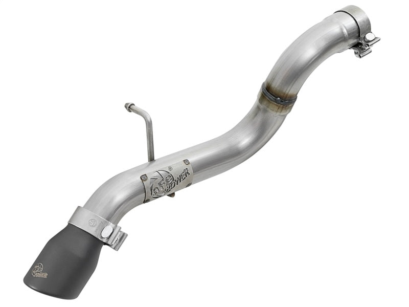 aFe MACH Force-Xp Axle-Back Exhaust System with Black Tip for 2018-2019 Jeep Wrangler L4-2.0T / V6-3.6L