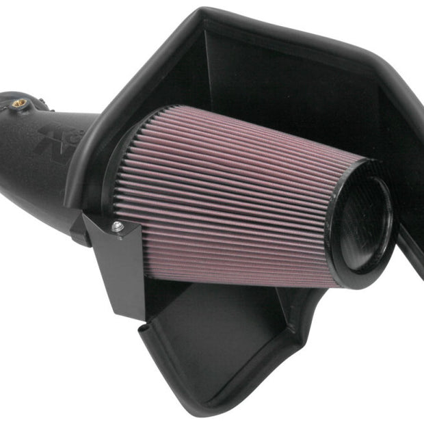 K&N Engineering Part 63-1577 High-Flow Cold Air Intake System for Dodge Challenger and Charger V8-6.2L