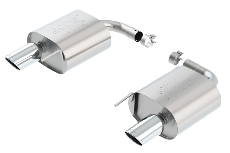Borla ATAK Axle-Back Exhaust System for 2015-2023 Ford Mustang 2.3L EcoBoost and 3.7L V6