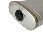 aFe MACH Force-Xp 304 Stainless Steel Muffler with 2.5-inch Center/Offset Inlet, 18-inch Length