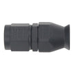 DeatschWerks 6AN Female Swivel Straight Hose End PTFE with Olive Insert - Anodized Matte Black