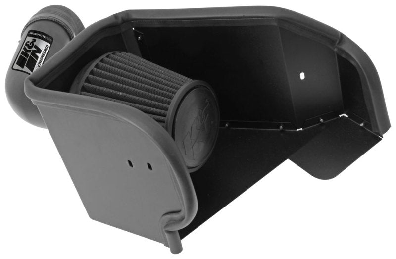 K&N Engineering 71-1561 Black Performance Cold Air Intake Kit for Ram 1500 and Ram 2500 with 5.7L V8