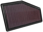 K&N Engineering 33-5049 High-Flow Reusable Air Filter for 2016-2017 Chevrolet Malibu and Buick LaCrosse 1.5L L4 F/I