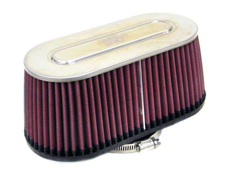 K&N Engineering Marine Engine Flame Arrestor - Oval Tapered Flange, 3.75 Inch Flange ID, .75 Inch Flange Length, 4 Inch Height