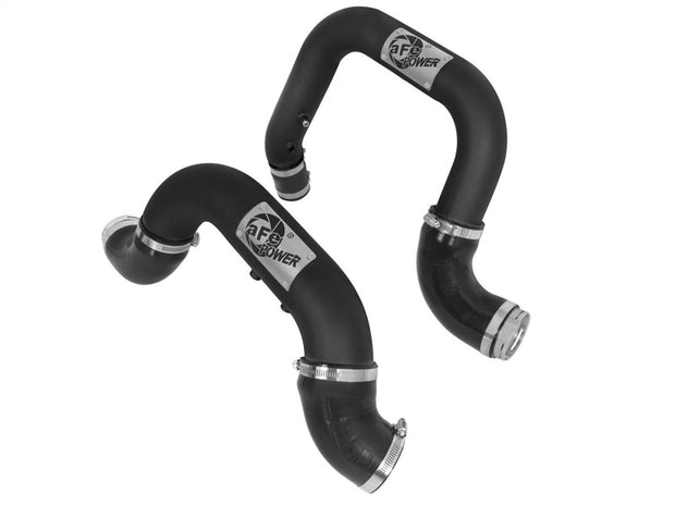 aFe BladeRunner Black Intercooler Tubes Combo for 2016-2018 GM Colorado and Canyon with 2.8L Diesel Engine (Part #46-20264-B)
