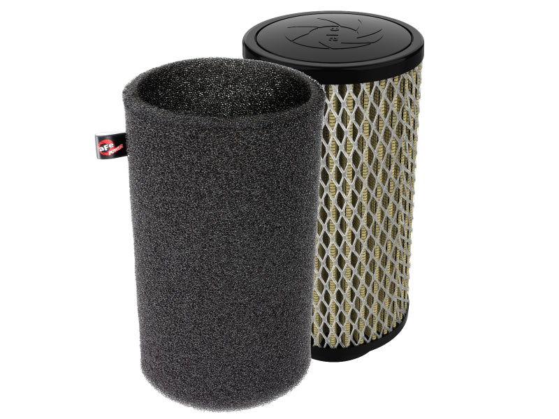 aFe 87-10068-WF Polaris RZR Aries Powersport OE Replacement Air Filter with Pro GUARD 7 and Foam Pre-Filter