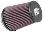 K&N Engineering Universal Rubber Air Filter for Harley Davidson - 3 inch Flange, 4-1/2 inch Outer Diameter, Black Top (Part RE-5286)