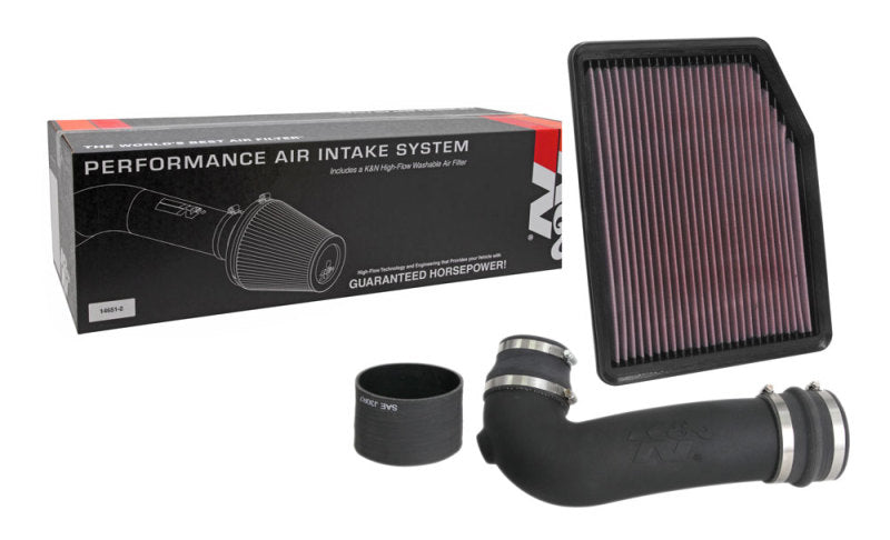 K&N 57-3108 OEM Air Box Intake Kit for 2019 Chevrolet Silverado 1500 and GMC Sierra 1500 with V8-5.3L/6.2L engines