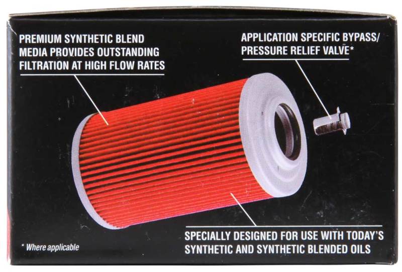 K&N Engineering Part KN-144 Yamaha Powersports Cartridge Oil Filter