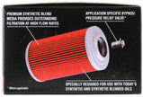 K&N Engineering Part KN-144 Yamaha Powersports Cartridge Oil Filter