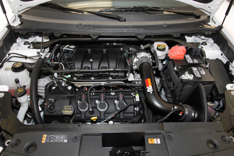 K&N Engineering 77-2576KTK Cold Air Intake System for Ford Flex and Taurus 3.5L V6