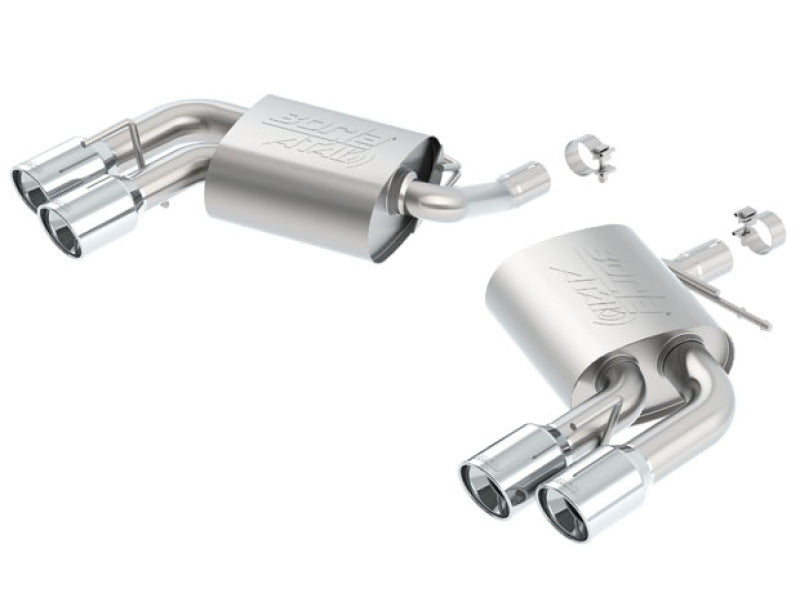 Borla ATAK Axle-Back Exhaust System for 2016-2024 Chevrolet Camaro V6 with Dual Tips