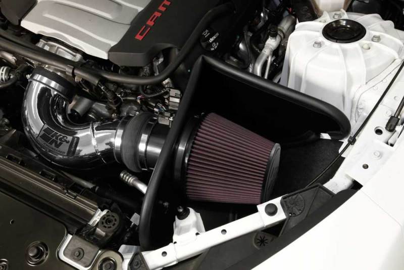 K&N Engineering 69-4534TP Cold Air Intake System for Chevrolet Camaro SS 6.2L V8 F/I
