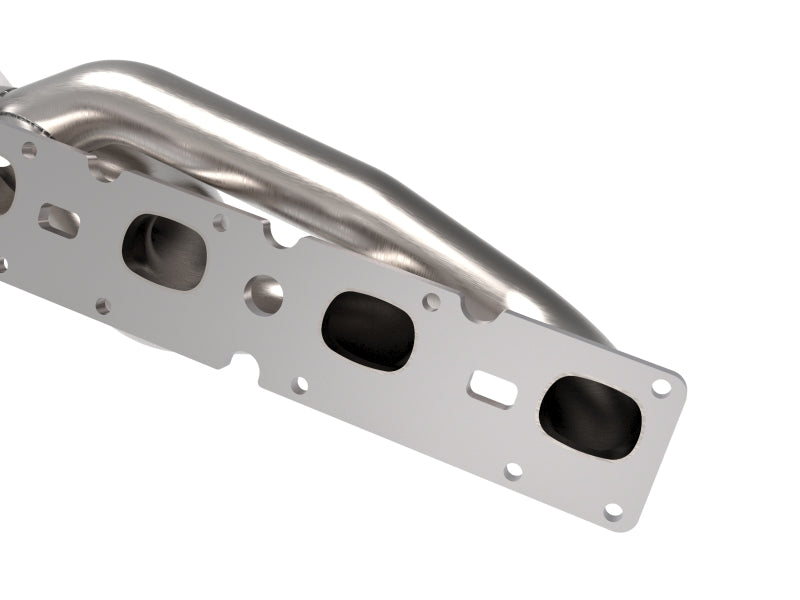 aFe Power Twisted Steel 304SS Shorty Header for 2019-2021 Ram 2500/3500 V8-6.4L