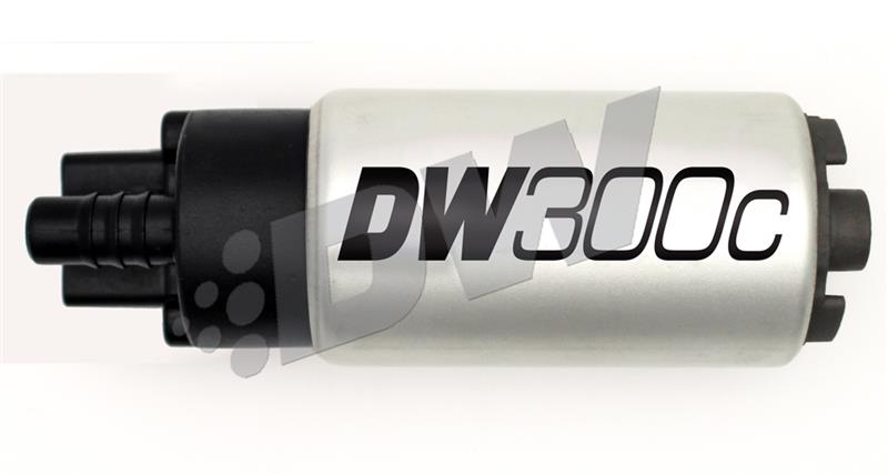 DeatschWerks DW300C 340 LPH Compact Fuel Pump with Install Kit for 2003-2004 Ford Mustang Cobra
