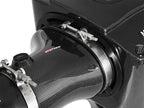 aFe Momentum GT Black Series Carbon Fiber Cold Air Intake System with Pro 5R & Pro DRY S Filters for Dodge Challenger and Charger SRT Hellcat 2017-2022