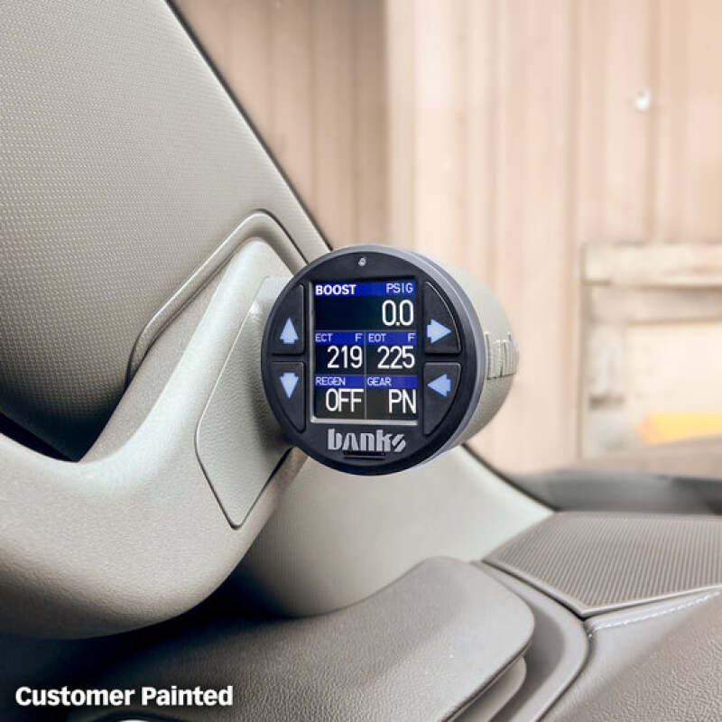 Banks Power 2022+ Chevrolet Silverado 1500 / 2024+ Chevrolet 2500/3500 iDash Stealth Pod Mount - Single Gauge