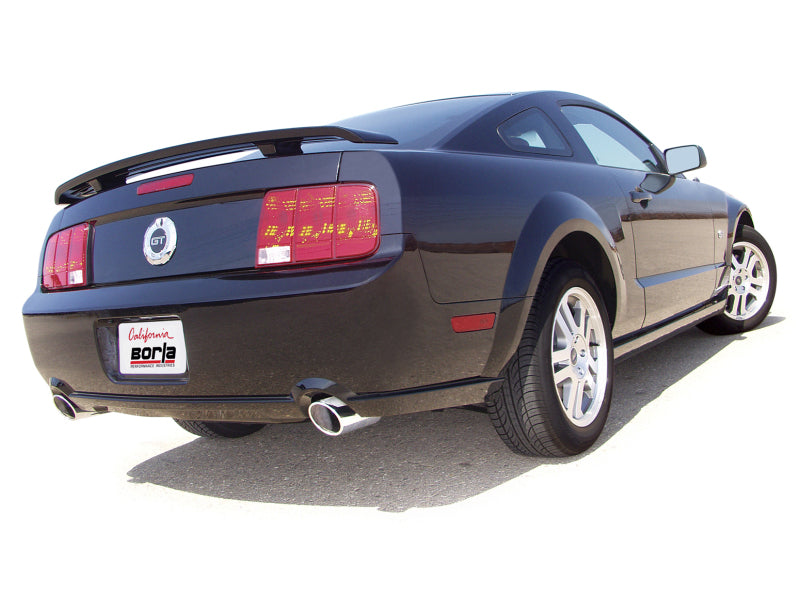 Borla 05-09 Mustang GT 4.6L V8 Axle-Back Exhaust System with 4-Inch Chrome Tips