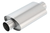 Borla XR-1 Multi-Core 3-inch Center Inlet/Outlet Oval Racing Muffler for High-Performance Vehicles