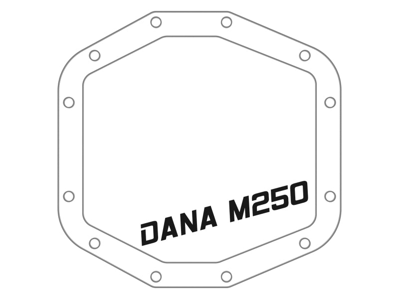 aFe POWER 21-22 Ram 1500 TRX Hemi V8 6.2L PRO Series Rear Differential Cover with Machined Fins and Black Finish