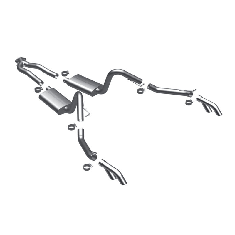 MagnaFlow 16830 Street Series Cat-Back Performance Exhaust System for 1975-1981 Pontiac Firebird