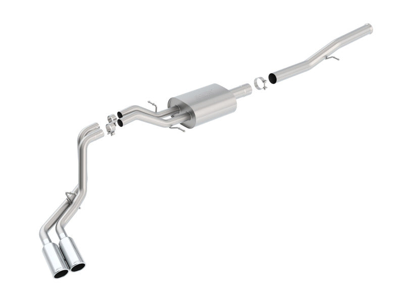 Borla S-Type Dual Rolled Side Exit Cat-Back Exhaust for Chevrolet Silverado 1500 & GMC Sierra 1500 (2014-2018) – Part #140576