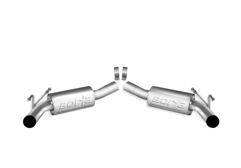 Borla S-Type Axle-Back Exhaust System for 2010-2013 Chevrolet Camaro SS 6.2L V8 with GFX Package