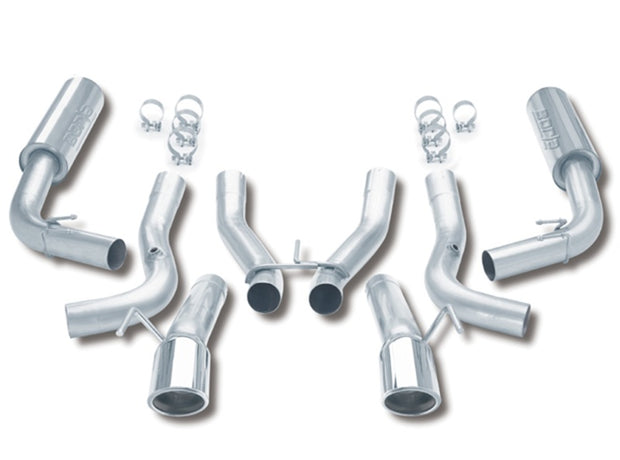 Borla 14663 S-Type Cat-Back Exhaust System for 1996-2002 Dodge Viper GTS and RT-10