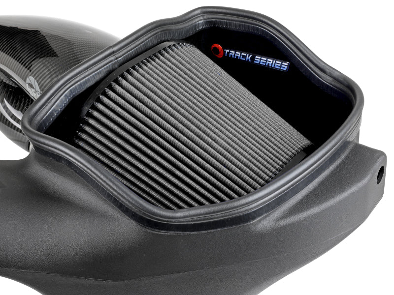 aFe 17-20 Ford F-150 and Raptor Track Series Carbon Fiber Cold Air Intake System with Pro DRY S Filter