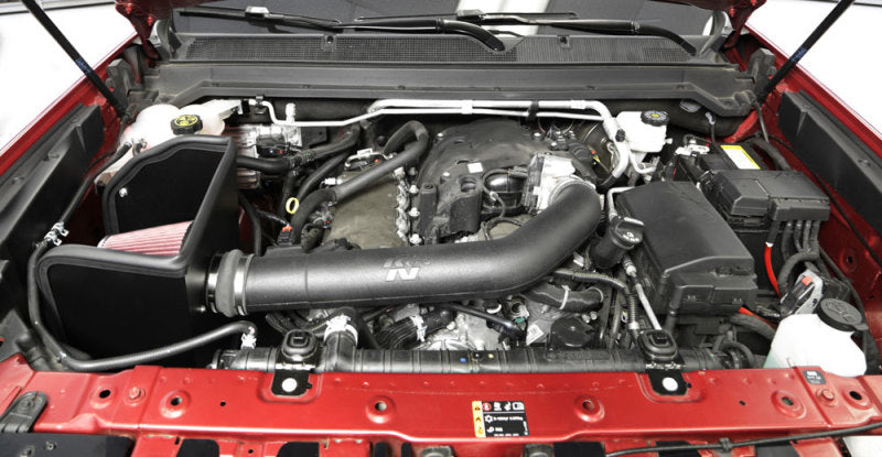K&N Engineering 63-3104 V6-3.6L AirCharger Cold Air Intake for Chevrolet Colorado and GMC Canyon 2017-2018