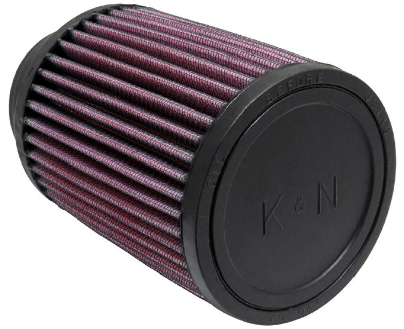K&N Engineering Universal Rubber Air Filter – 2 3/4 Inch Flange, 4 Inch Outer Diameter, 5 Inch Height
