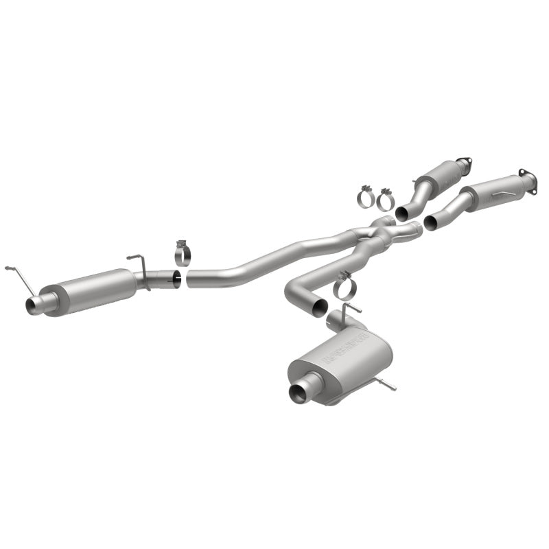 MagnaFlow 15064 Street Series Stainless Cat-Back Exhaust System for Jeep Grand Cherokee 2012-2021 with 6.2L and 6.4L V8 Engines