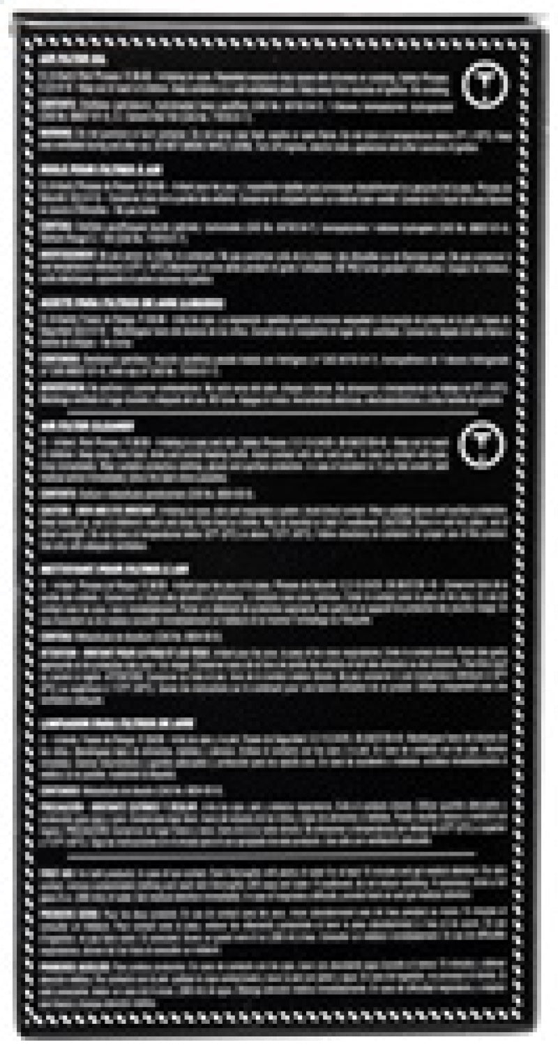 K&N Engineering Recharger Kit 99-5050 for Oiled Cotton Air Filters