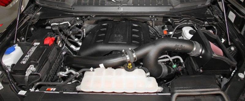 K&N 57 Series FIPK Performance Cold Air Intake Kit for 2015-2016 Ford F-150 EcoBoost V6-3.5L
