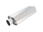 Borla XR-1 Racing Sportsman 3-Inch Oval Inlet/Outlet Muffler - High-Performance Automotive Exhaust System