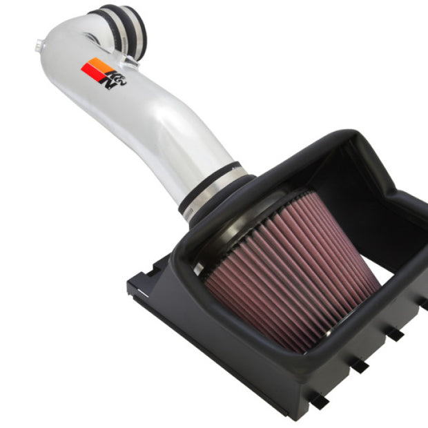 K&N Engineering 77-2580KP Cold Air Intake System for 2009-2010 Ford F-150 with 4.6L V8 Engine