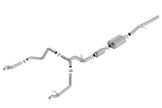 Borla S-Type Cat-Back Exhaust System for Chevrolet Silverado 1500 & GMC Sierra 1500 6.2L V8 (2019-2023)