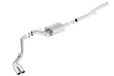 Borla S-Type Dual Rolled Side Exit Cat-Back Exhaust for Chevrolet Silverado 1500 & GMC Sierra 1500 (2014-2018) – Part #140576