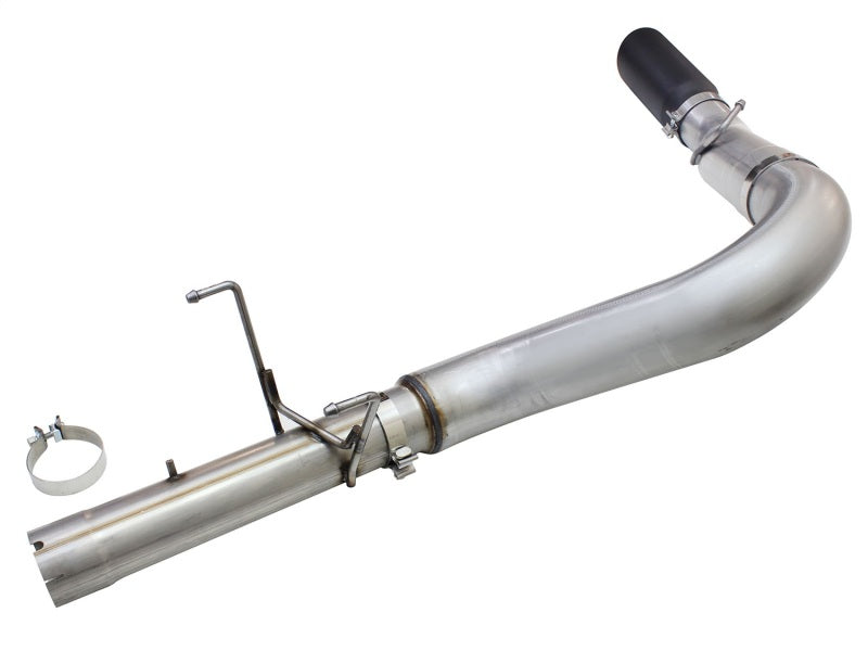 aFe MACHForce XP Large Bore 5-Inch DPF-Back Exhaust System with Black Tip for Dodge RAM 2500/3500 (2013-2015) 6.7L Diesel