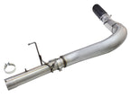 aFe MACHForce XP Large Bore 5-Inch DPF-Back Exhaust System with Black Tip for Dodge RAM 2500/3500 (2013-2015) 6.7L Diesel