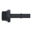 DeatschWerks 10AN ORB Male to 3/8 Inch Male EFI Quick Connect Adapter - Anodized Matte Black