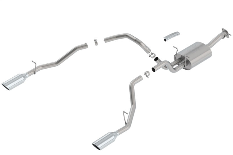 Borla Atak SS Cat-Back Exhaust System for 2019-2026 Ram 1500 5.7L V8 with Through Bumper Exit