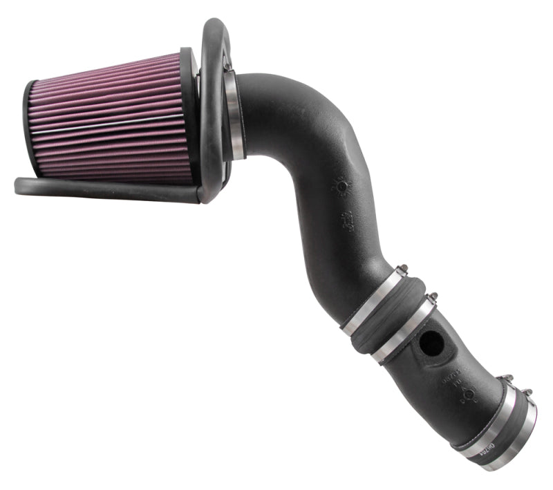 K&N Engineering Part 57-2546-1 High-Flow Cold Air Intake System for 2006-2007 Ford F-250 Super Duty